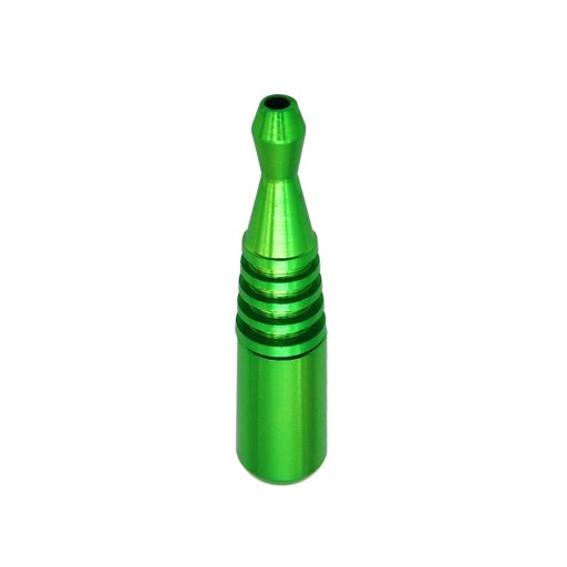 Pipa de metal portátil con construcción desmontable de 68 mm, pipa de fumar compacta de metal fácil de desarmar para limpieza