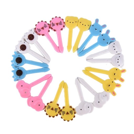 Piques animaux 10 pcs