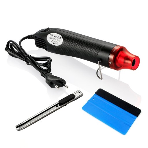 Pistolet à air chaud avec accessoires