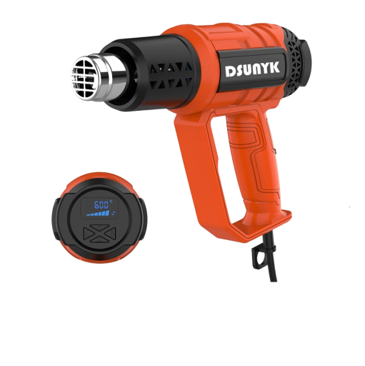Pistolet à air chaud avec écran LCD 220/240 V 2000 W Mini pistolet à air chaud Appareil de soudage