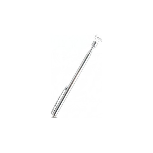 Pix magnetic telescopic 11,5 până la 50,5 cm cu vârf de 7 mm Oțel inoxidabil Clip de buzunar Colector magnetic de șuruburi Pentru atelier și acasă