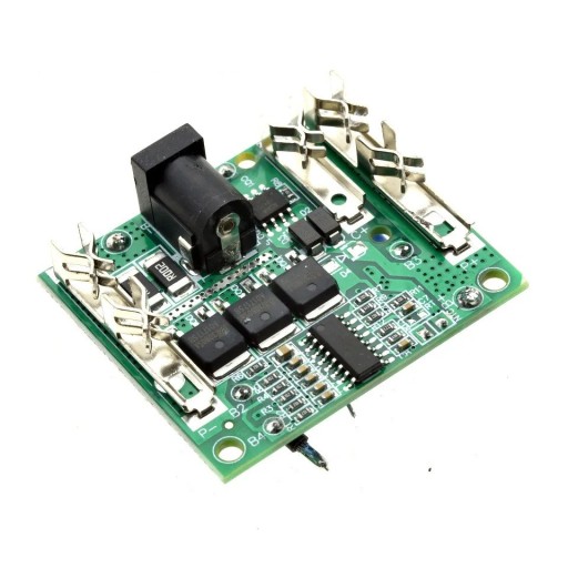Placa BMS de proteção de carregamento 5S 18V 21V 20A Módulo PCB para ferramentas elétricas Chave de fendas Furadeira Proteção contra sobrecarga e curto-circuito