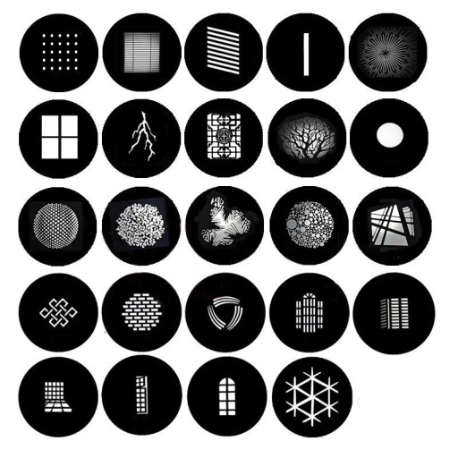 Plantilla de filtro de iluminación de estudio