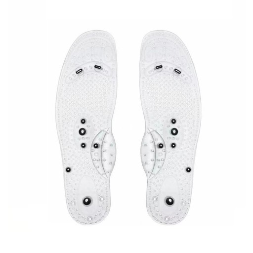 Plantillas de acupresión para zapatos con 16 imanes
