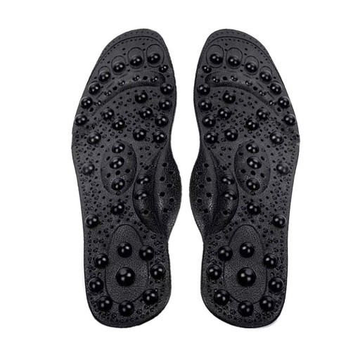 Plantillas de acupresión para zapatos con 68 imanes