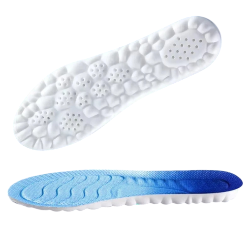 Plantillas de color neutro para zapatos Absorción de impactos Material suave Soporte para el pie Para uso diario Forma recortable Calzado