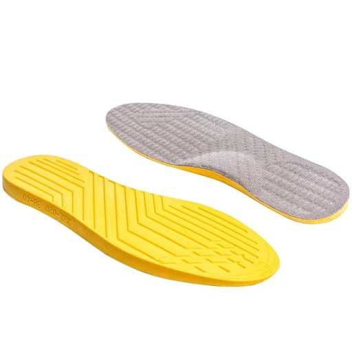 Plantillas para zapatos de color gris, cómodas y con amortiguación suave, ortopédicas para uso diario, caminar, hacer deporte y trabajar.