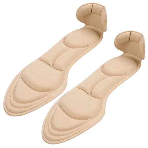 Plantillas universales para calzado Color neutro Plantillas suaves para caminar con comodidad Absorción de impactos Para calzado deportivo, laboral y de ocio