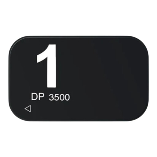 Plaque de phosphore dentaire intra-orale sans aimant taille 1, 24 × 40 mm, pour scanner RTG numérique, noire, pour dentisterie