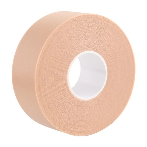 Plaster ochronny medyczny w rolce 2,5 cm x 5 m Taśma żelowa na piętę o wysokiej przyczepności Oddychająca i wodoodporna Kolor biały