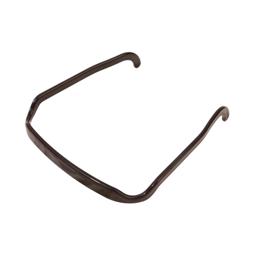 Plastic Hairband 14.5 × 16 × 1.5 cm Asymmetrical Shaped Headband Non-Slip Hair Accessory for Secure Hairstyle Hold