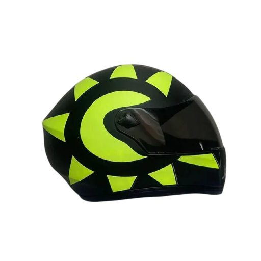 Plastic Helmet for Cats and Dogs 16 x 12 x 12 cm Black with Yellow Sun Safety Helmet for Animals up to 10 kg Head Circumference up to 30 cm