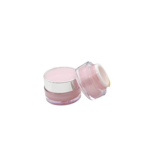 Plastic mini potje voor crème met schroefdop 5 g kleine plastic doos voor cosmetica voor het bewaren van crèmes en balsems voor onderweg