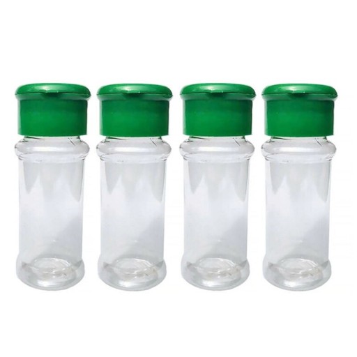 Plastik krydderikrukke 4 stk.