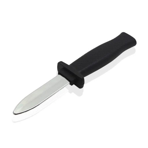 Plastik, stump, udtrækkelig kniv, børnerekvisit, halloween-rekvisit, falsk, udtrækkelig dolk, udtrækkelig sjove kniv, teleskopisk trickdolk 18,8 x 2,6 cm