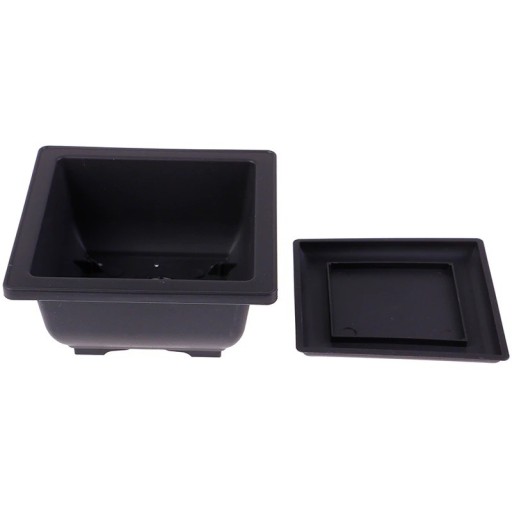 Πλαστικό μπολ και πιατάκι για μπονσάι