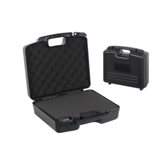Plastový kufr na nářadí Nárazuvzdorný box s pěnovou vložkou 315 x 290 x 108 mm Plast Černá Na přístroje i nářadí Multifunkční přepravní organizér