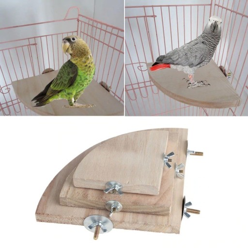 Plateforme en bois pour cage