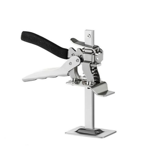 Plattenheber 195x60x80 mm Handheber aus Edelstahl Energiesparender Arm Höhenversteller für Fliesen Türpaneele Gipskarton