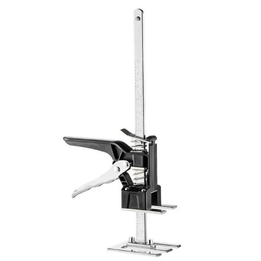 Plattenheber 385x81x92 mm Handheber Edelstahl Spararm Fliesenhöhenversteller Türpaneel Gipskarton