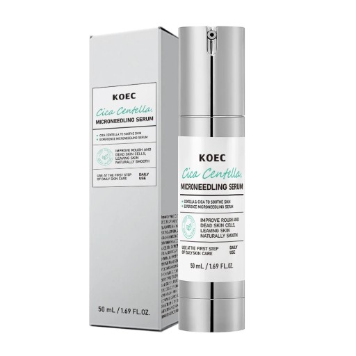Pleťové sérum na microneedling 50 ml s centellou propolisom a niacinamidom Kyselina hyaluronová Zjemnenie pleti Pumpička na dávkovanie