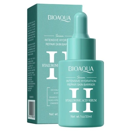 Pleťové sérum s kyselinou hyaluronovou 30 ml pro intenzivní hydrataci pleti, rozjasnění, vyživení a sjednocení tónu pokožky a obnovu bariéry