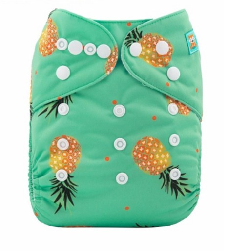 Plienkové plavky pre dojčatá s ananásy - 10 kusov