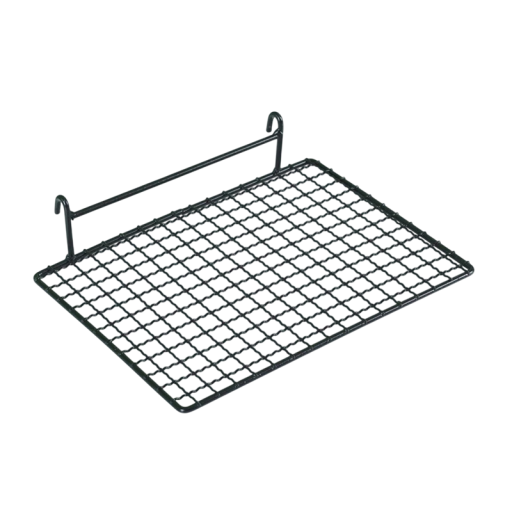 Plošina pro ptáčky závěsná 20x15 cm nerezová ocel síťovaná do klece pro sezení odpočinek pohyb a každodenní aktivitu