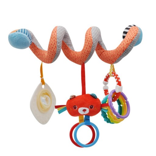 Pluche spiraal voor kinderwagen
