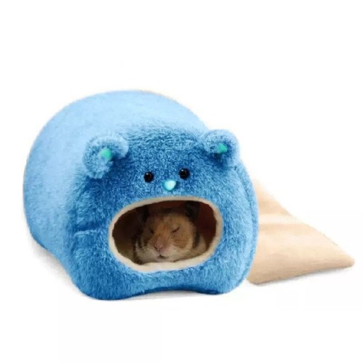 Pluchen bed voor kleine knaagdieren