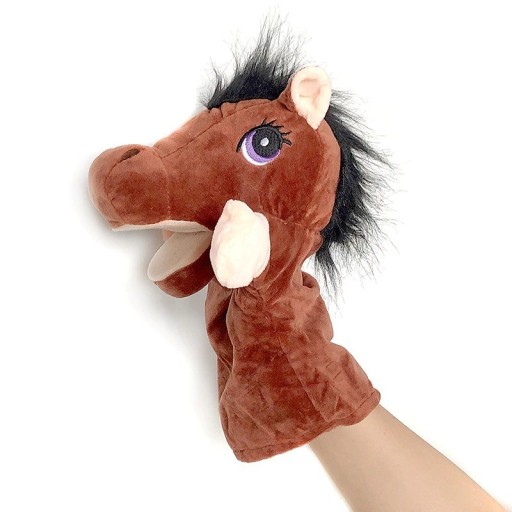 Pluchen boerderijdierpop
