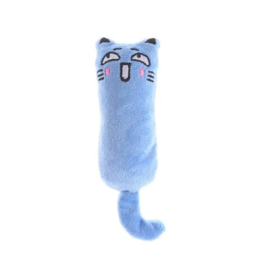 Pluchen speelgoed voor katten om tanden en klauwen te knarsen. Bijtspeeltje. Interactief pluchen speelgoed voor katten.