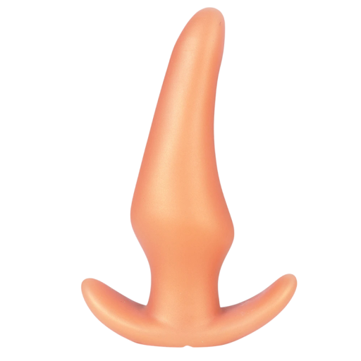 Plug analógico de silicone macio tamanho XL 7,8 cm forma ergonómica embalagem discreta