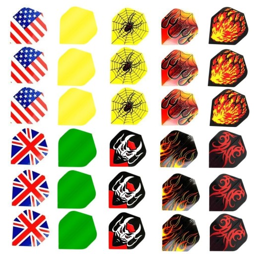 Plumes de fléchettes 30 pcs