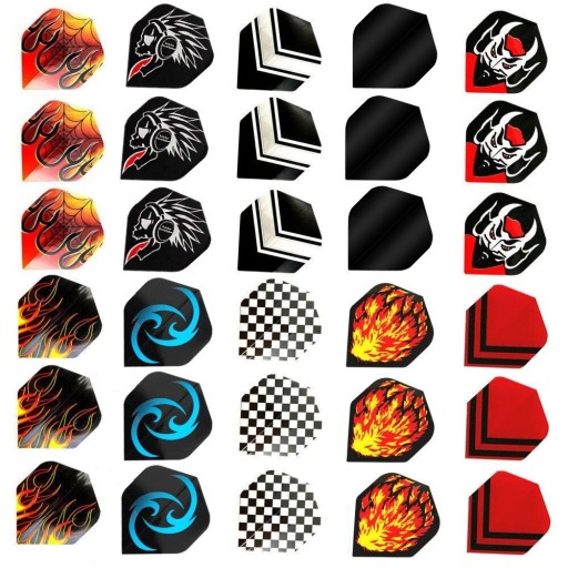 Plumes de fléchettes 30 pièces T958