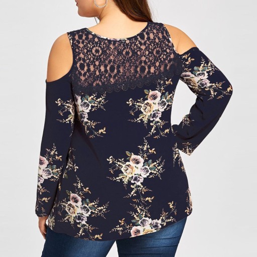 Plus size damebluse Betania