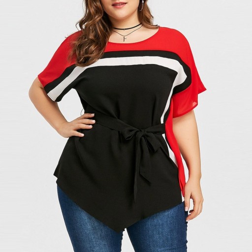 Plus size top til kvinder