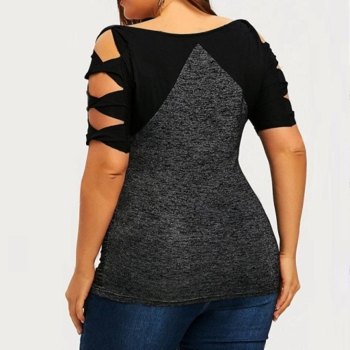 Plus size top til kvinder