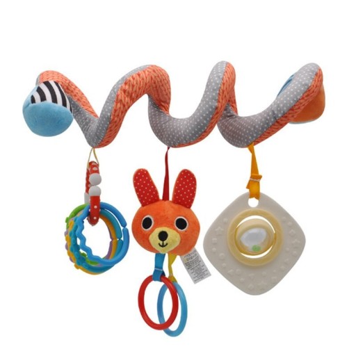 Plüschspirale für den Kinderwagen