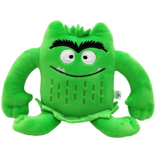 Plüschtier süßes Monster 15 cm Bunte weiche Dekoration Kinderspielzeug Originelles Geschenk Plüschfigur für Freude