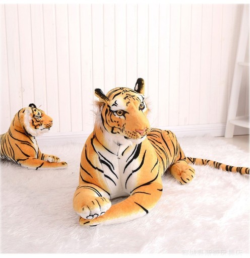 Plüss tigris 30 - 50 cm - pamut