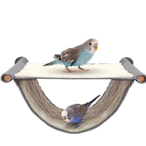 Pluszowe legowisko dla papug Hamak dla ptaków do klatki 19 x 13 cm
