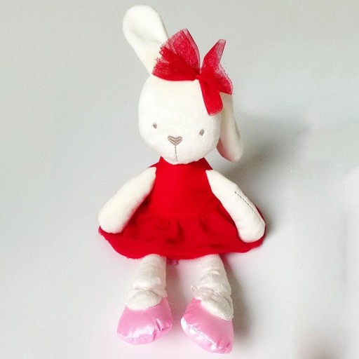 Plys kaninballerina 42 cm