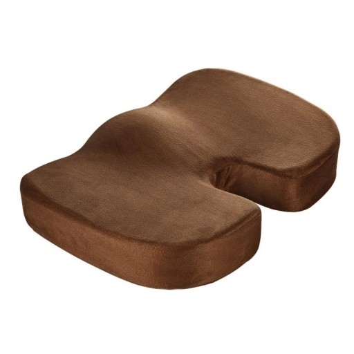 Plys ortopædisk sædehynde med memory foam