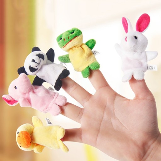 Plysfingerdukker - 10 stk.