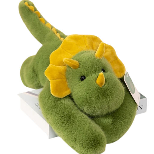 Plyšový dinosaurus 65 cm Velká měkká hračka z PP bavlny Roztomilý plyšák pro děti i dospělé Hebká dekorace do pokoje a originální dárek