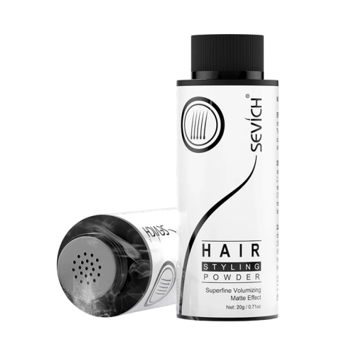 Pó de Styling para Cabelos Aumento de Volume Contra Cabelos Oleosos Efeito Matte Unissexo Fixação do Penteado Levantamento Instantâneo das Raízes