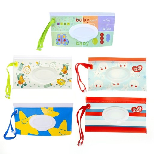 Pochette pour lingettes humides