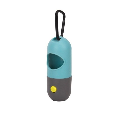 Pochette pour sacs à excréments de chien avec lampe