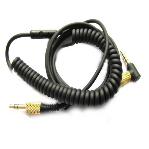 Podłączanie kabla audio do słuchawek Marshall Major II III